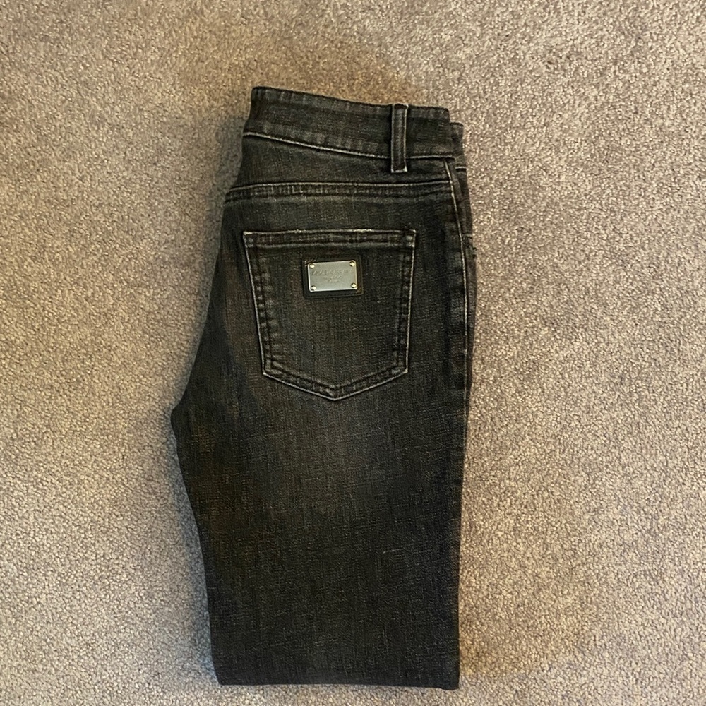 Dolce & Gabbana KATE Charcoal Denim Jeans